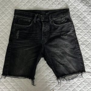 Men's denim shorts